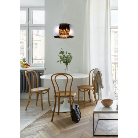 Lucide Lampa wisząca nowoczesna PEARL 70463/05/11 srebrny i odcienie srebra