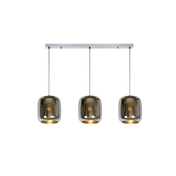 Lucide Lampa wisząca nowoczesna ERYN 70483/03/11 srebrny i odcienie srebra