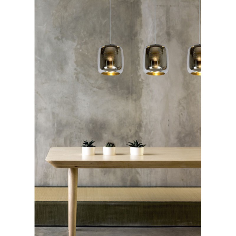 Lucide Lampa wisząca nowoczesna ERYN 70483/03/11 srebrny i odcienie srebra