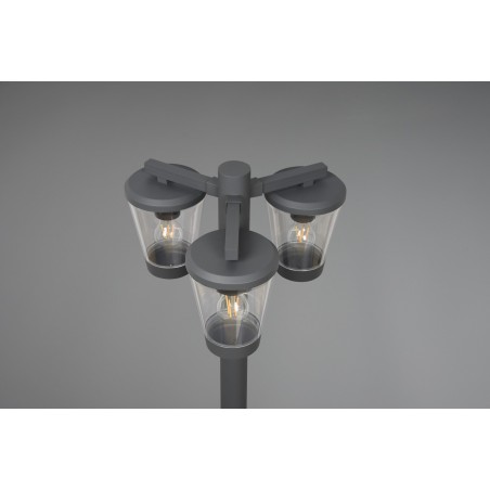 Trio Lampa zewnętrzna stojąca CAVADO 411060342 antracyt