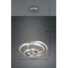 Trio Lampa wisząca LED nowoczesna YARA 326210107 srebrny i odcienie srebra