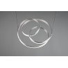 Trio Lampa wisząca LED nowoczesna YARA 326210107 srebrny i odcienie srebra