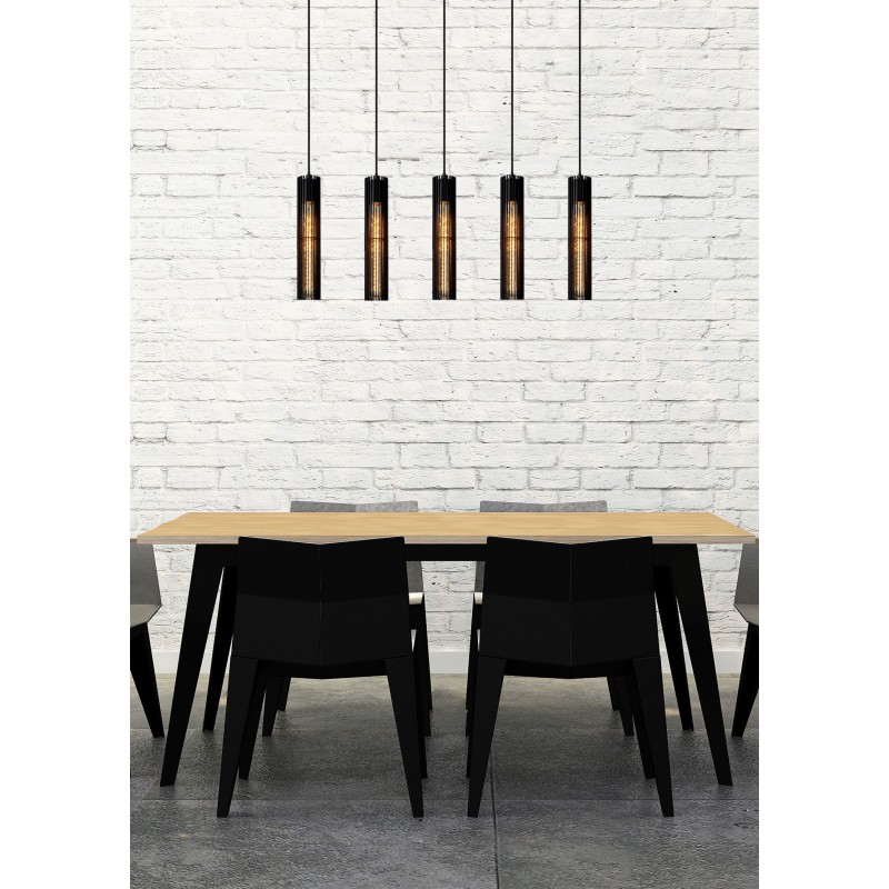 Lucide Lampa wisząca nowoczesna LIONEL 73406/05/30 czarny