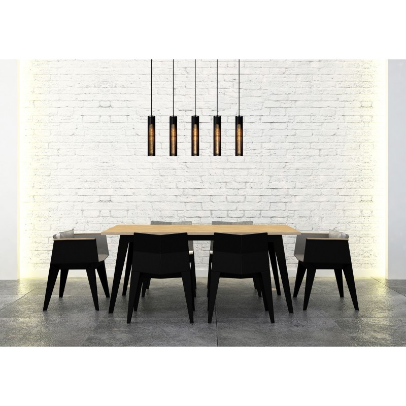 Lucide Lampa wisząca nowoczesna LIONEL 73406/05/30 czarny