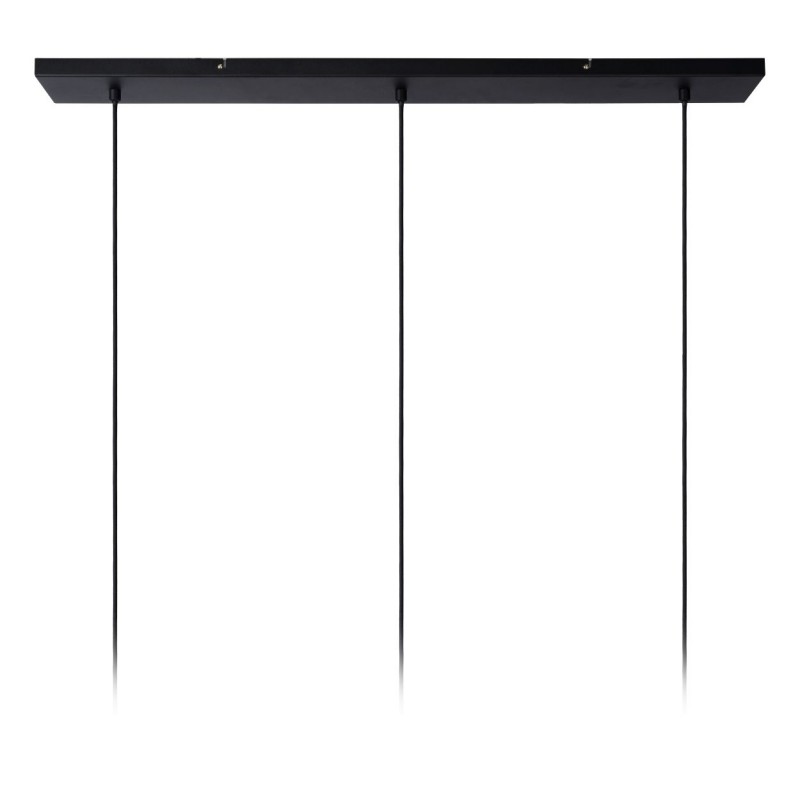 Lucide Lampa wisząca nowoczesna MAGIUS 03429/03/30 drewno jasne i ciemne, czarny