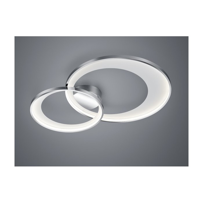 Trio Lampa natynkowa LED GRANADA 673890206 srebrny i odcienie srebra