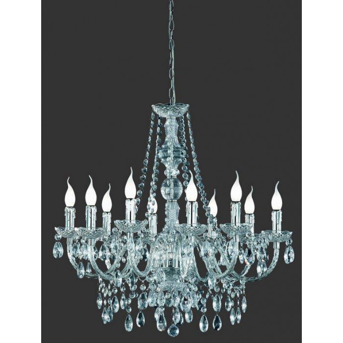 RL Lampa wisząca klasyczna LÜSTER R1170-00 srebrny i odcienie srebra