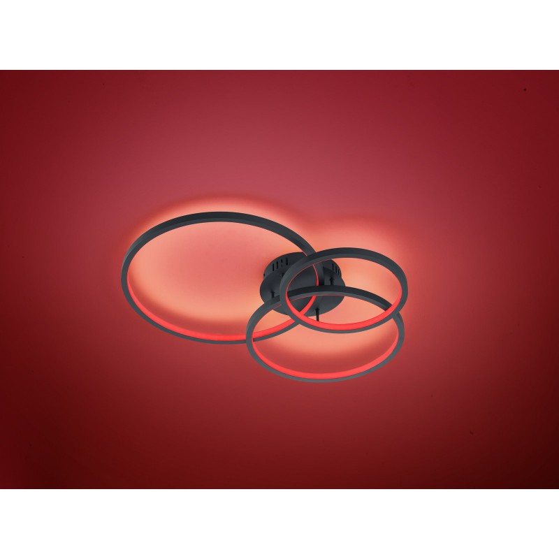 Trio Lampa natynkowa LED AARON 652710342 antracyt