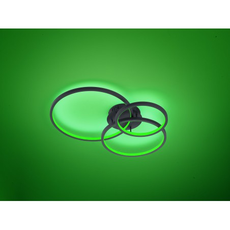 Trio Lampa natynkowa LED AARON 652710342 antracyt