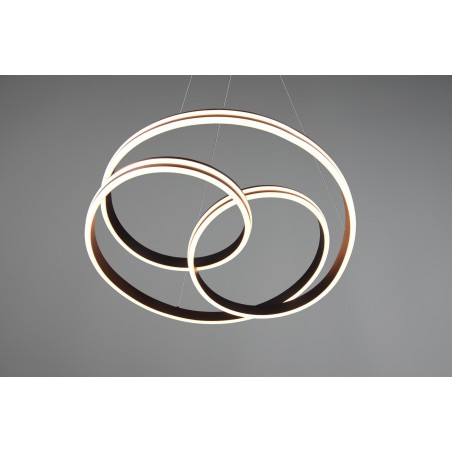 Trio Lampa wisząca LED nowoczesna YARA 326210132 czarny