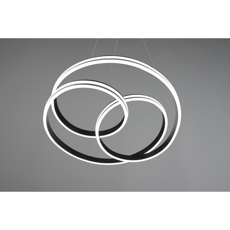 Trio Lampa wisząca LED nowoczesna YARA 326210132 czarny