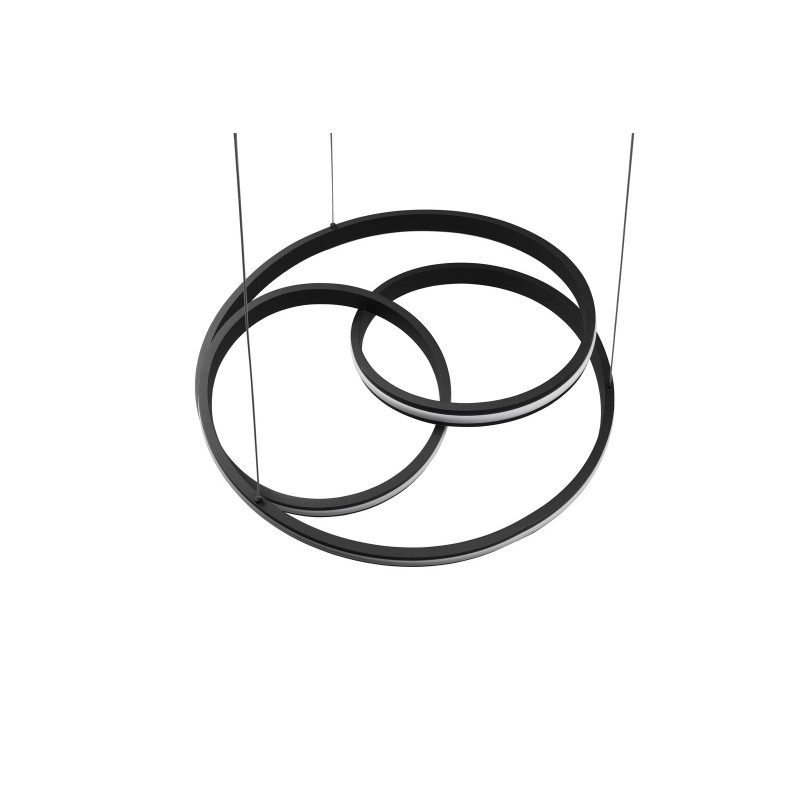 Trio Lampa wisząca LED nowoczesna YARA 326210132 czarny