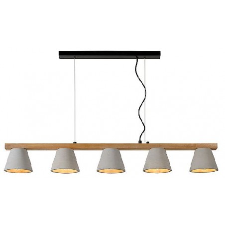 Lucide Lampa wisząca nowoczesna POSSIO 03413/05/41 szary i odcienie szarości