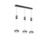 Trio Lampa wisząca LED nowoczesna FRANKLIN 326510342 antracyt