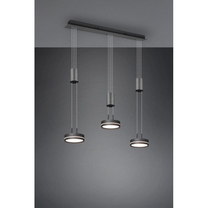 Trio Lampa wisząca LED nowoczesna FRANKLIN...