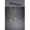 Trio Lampa wisząca LED nowoczesna FRANKLIN 326510342 antracyt