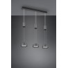 Trio Lampa wisząca LED nowoczesna FRANKLIN 326510342 antracyt