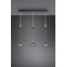 Trio Lampa wisząca LED nowoczesna FRANKLIN 326510342 antracyt