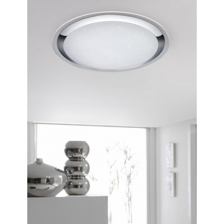 Trio Lampa natynkowa LED MIKO 675610106 srebrny i odcienie srebra