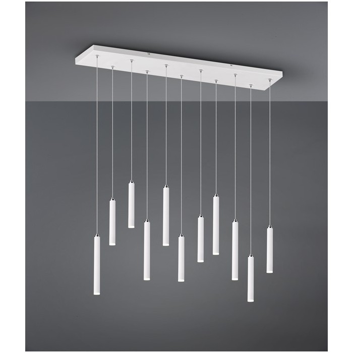 Trio Lampa wisząca LED nowoczesna TUBULAR 321611131 biały