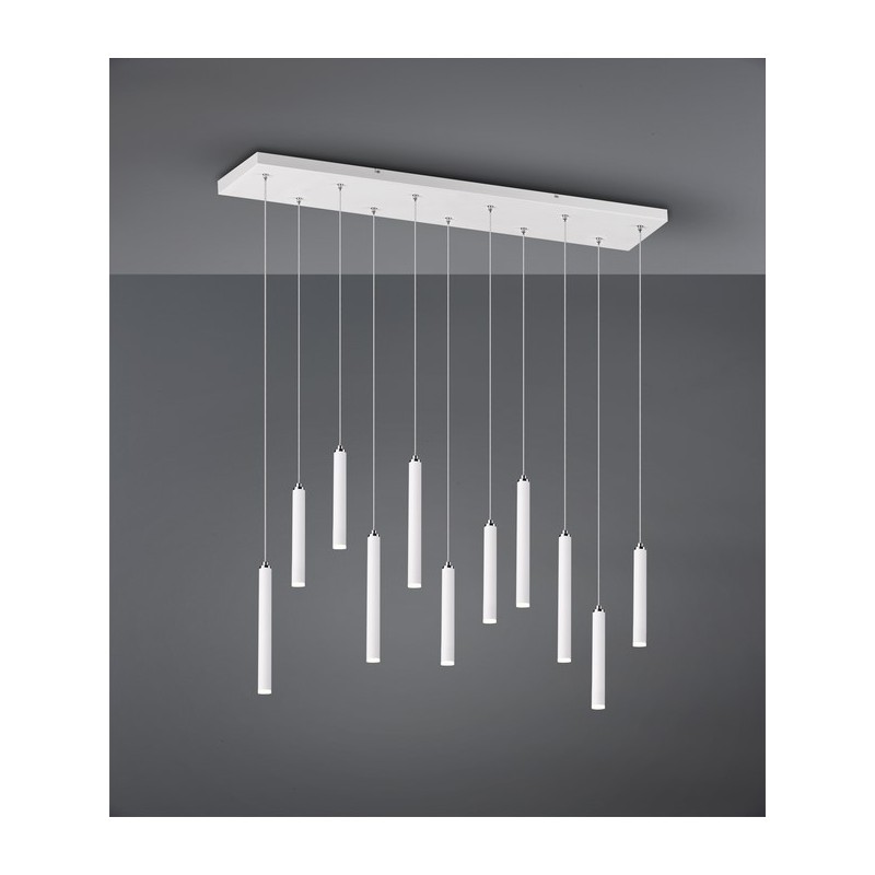 Trio Lampa wisząca LED nowoczesna TUBULAR 321611131 biały