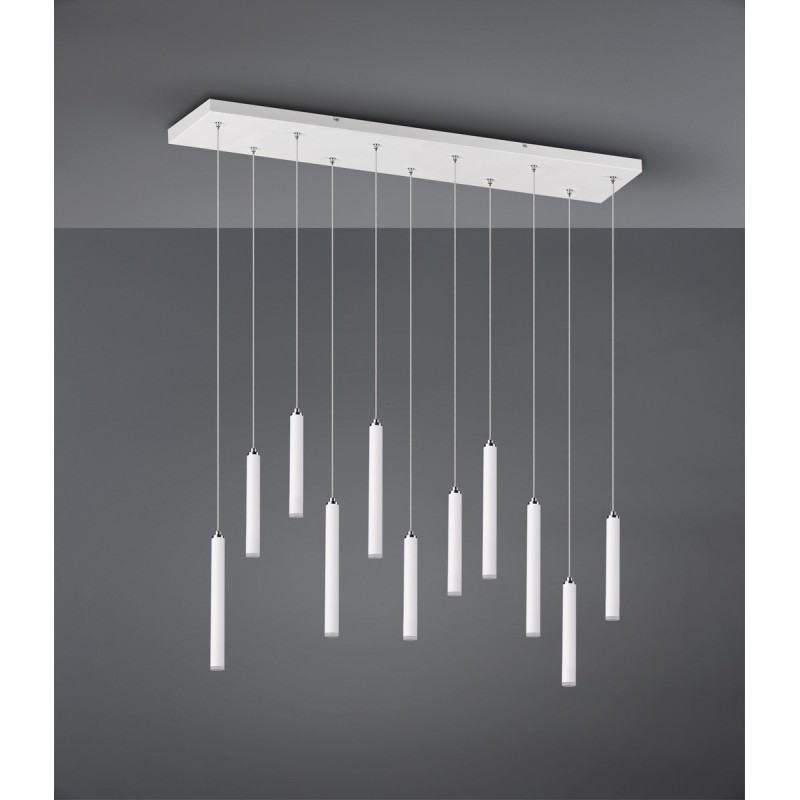 Trio Lampa wisząca LED nowoczesna TUBULAR 321611131 biały