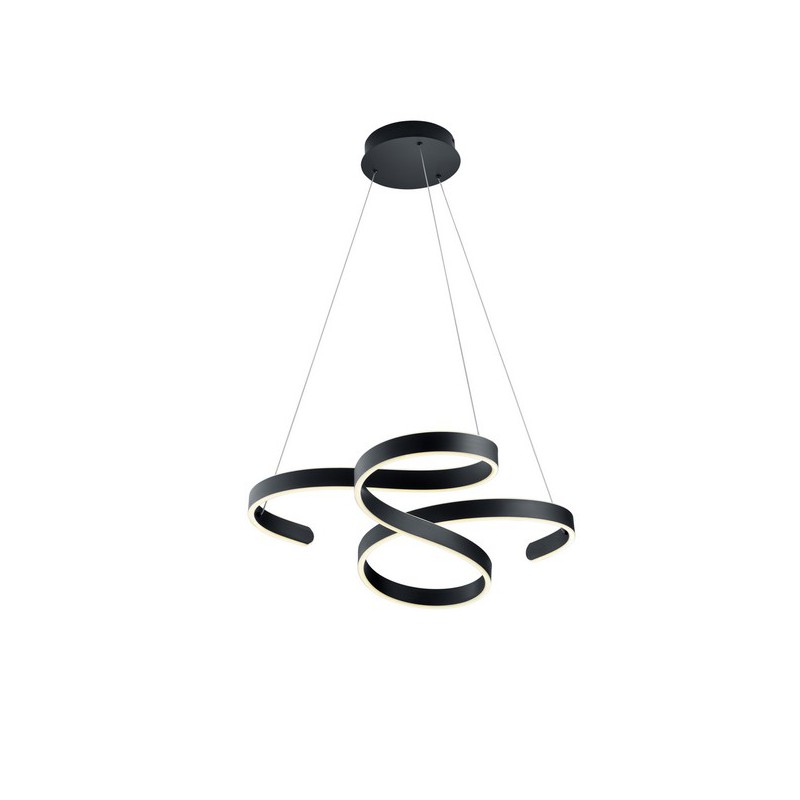 Trio Lampa wisząca LED nowoczesna FRANCIS 371310142 antracyt