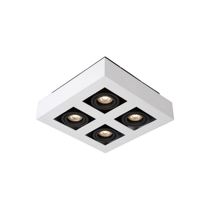 Lucide Lampa natynkowa XIRAX 09119/21/31 biały, czarny