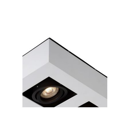 Lucide Lampa natynkowa XIRAX 09119/21/31 biały, czarny