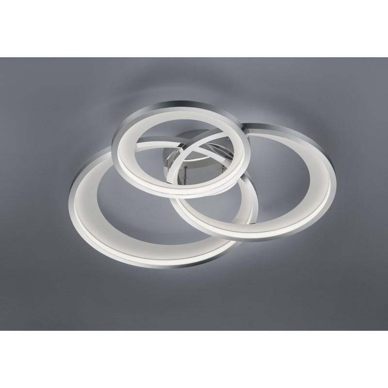 Trio Lampa natynkowa LED GRANADA 673810306 srebrny i odcienie srebra