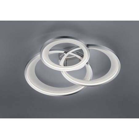 Trio Lampa natynkowa LED GRANADA 673810306 srebrny i odcienie srebra