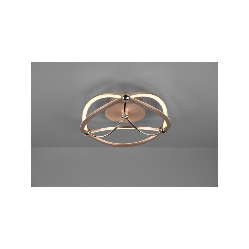 Trio Lampa natynkowa LED CHARIVARI 621210108 złoty i odcienie złota