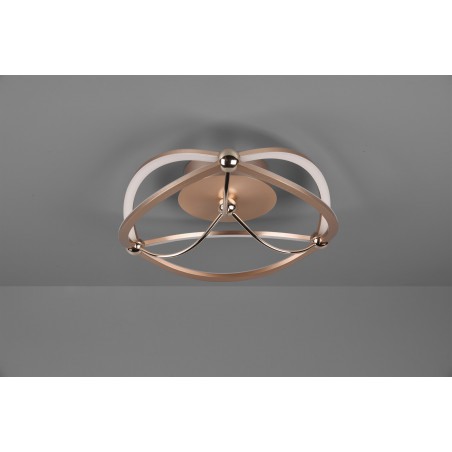 Trio Lampa natynkowa LED CHARIVARI 621210108 złoty i odcienie złota