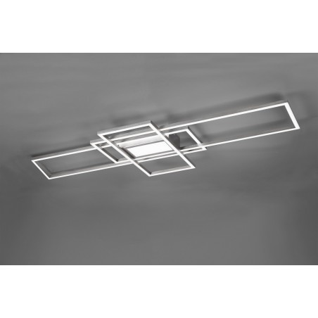 Trio Lampa natynkowa LED IRVINE 620010407 srebrny i odcienie srebra, biały