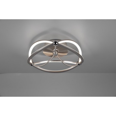 Trio Lampa natynkowa LED CHARIVARI 621210107 srebrny i odcienie srebra