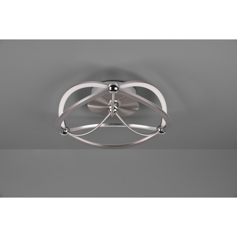 Trio Lampa natynkowa LED CHARIVARI 621210107 srebrny i odcienie srebra