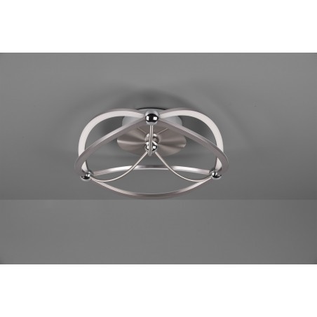 Trio Lampa natynkowa LED CHARIVARI 621210107 srebrny i odcienie srebra