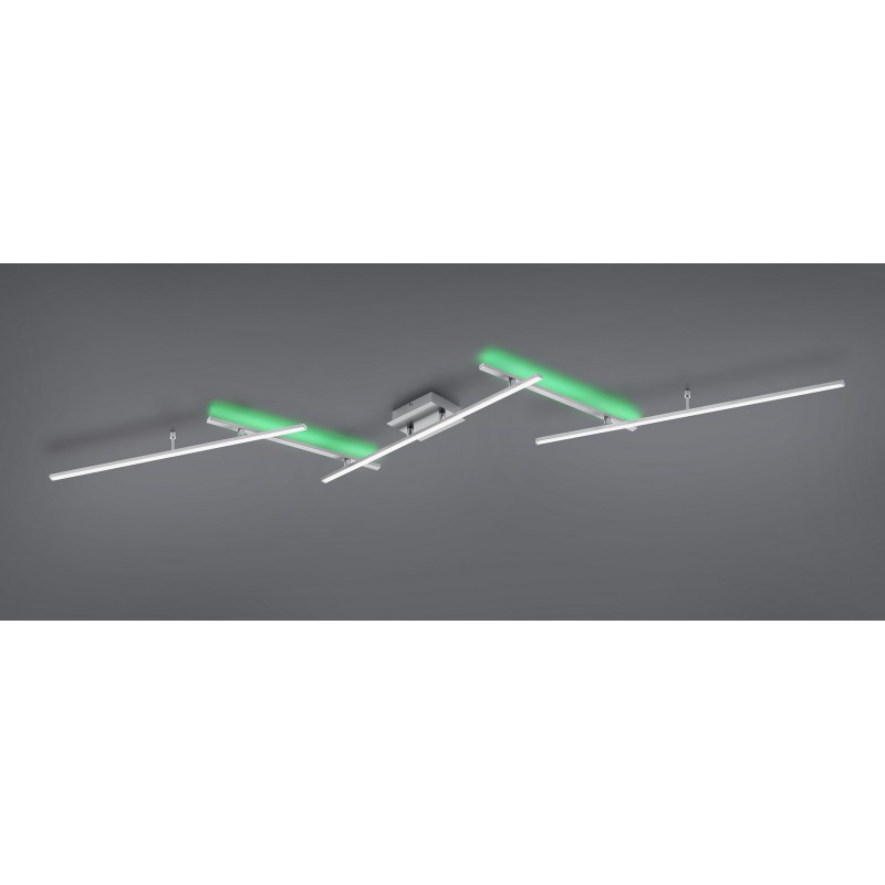 Trio Lampa wisząca LED nowoczesna ARVIN 628410507 srebrny i odcienie srebra