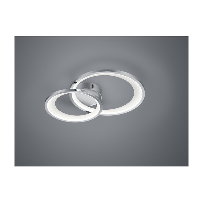 Trio Lampa natynkowa LED GRANADA 673810206 srebrny i odcienie srebra