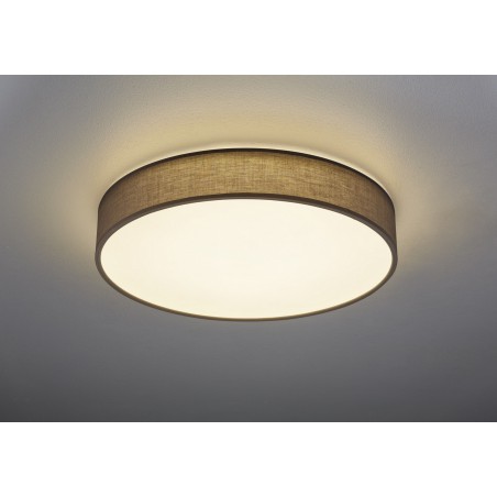 Trio Lampa natynkowa LED LUGANO 621914011 szary i odcienie szarości