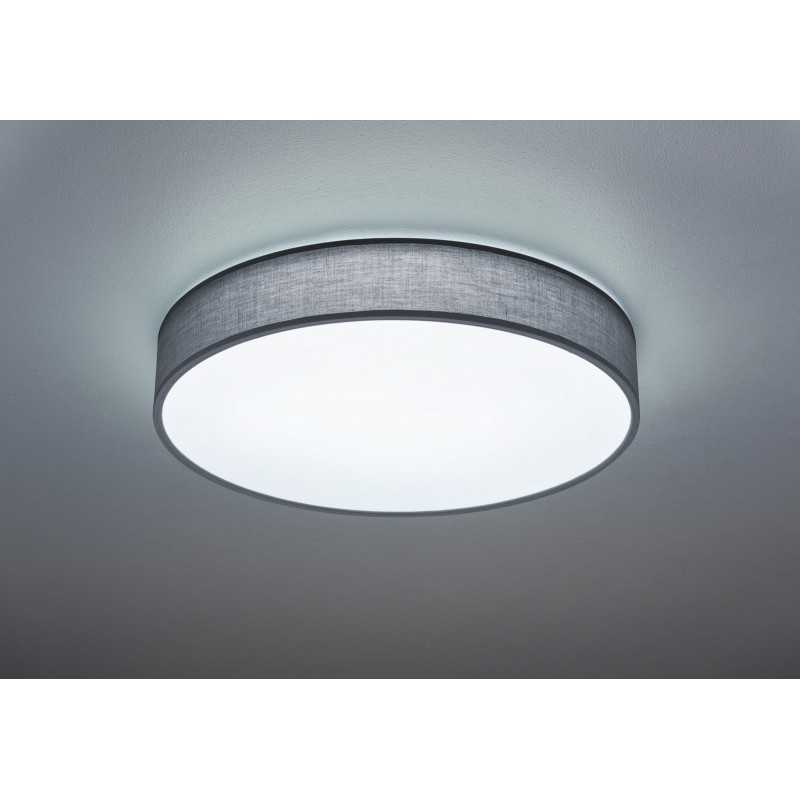 Trio Lampa natynkowa LED LUGANO 621914011 szary i odcienie szarości