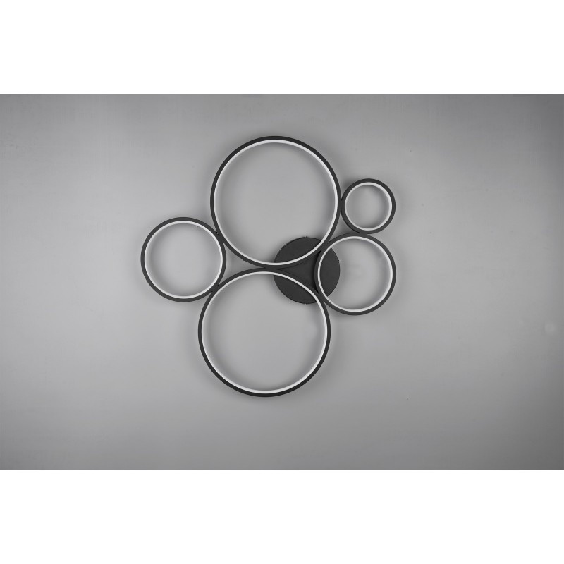 Trio Lampa natynkowa LED RONDO 622610532 czarny