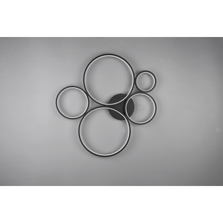 Trio Lampa natynkowa LED RONDO 622610532 czarny