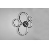 Trio Lampa natynkowa LED RONDO 622610532 czarny