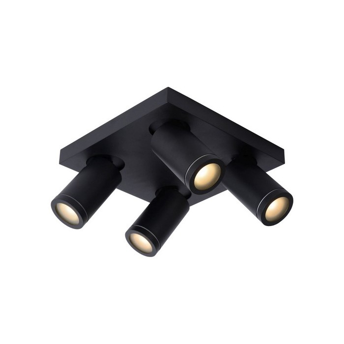 Lucide Lampa łazienkowa sufitowa TAYLOR 09930/20/30 czarny