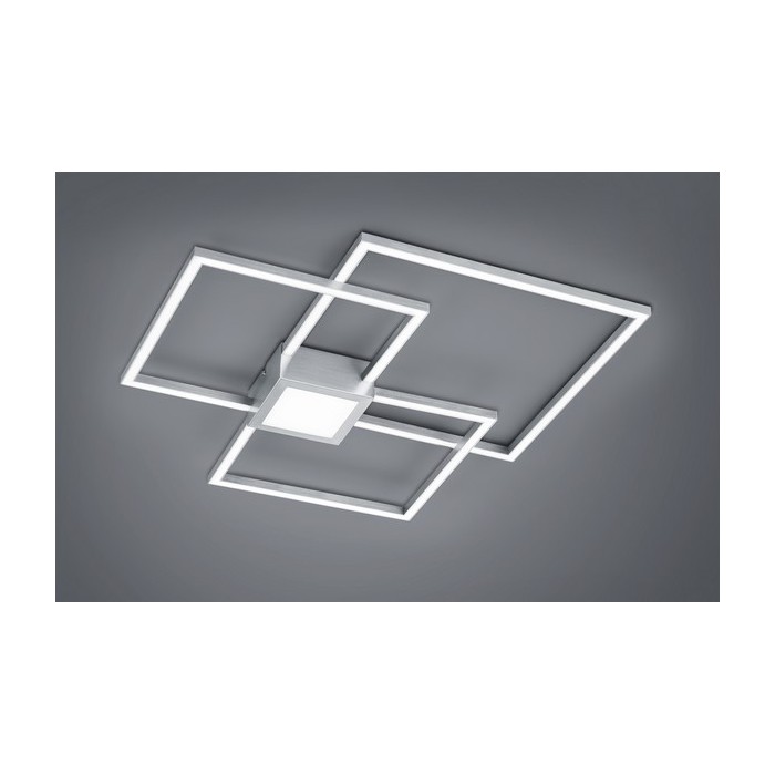 Trio Lampa natynkowa LED HYDRA 676210407 srebrny i odcienie srebra