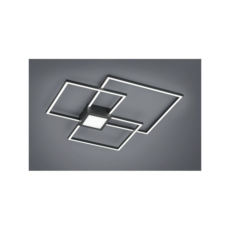 Trio Lampa natynkowa LED HYDRA 676210442 antracyt