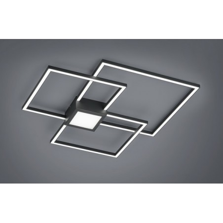 Trio Lampa natynkowa LED HYDRA 676210442 antracyt
