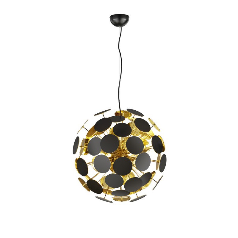 Trio Lampa wisząca nowoczesna DISCALGO 309900632 czarny