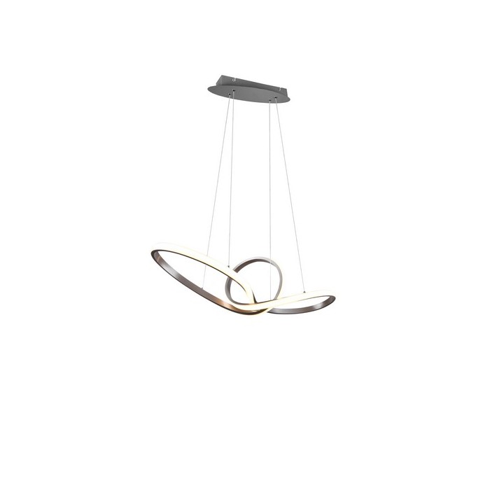 RL Lampa wisząca LED nowoczesna SANSA R32751107 srebrny i odcienie srebra